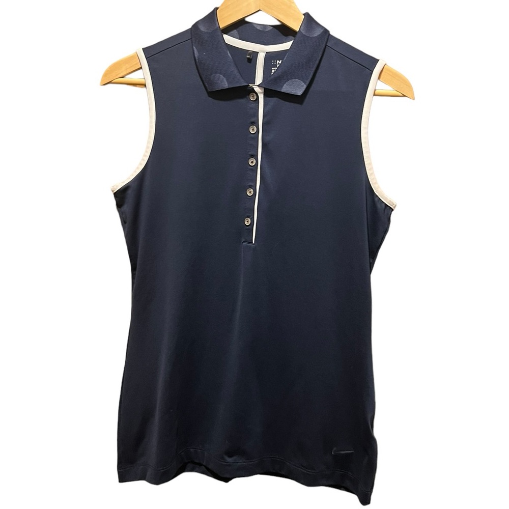 Nike Golf Tour Performance Sleeveless Polo Size Small